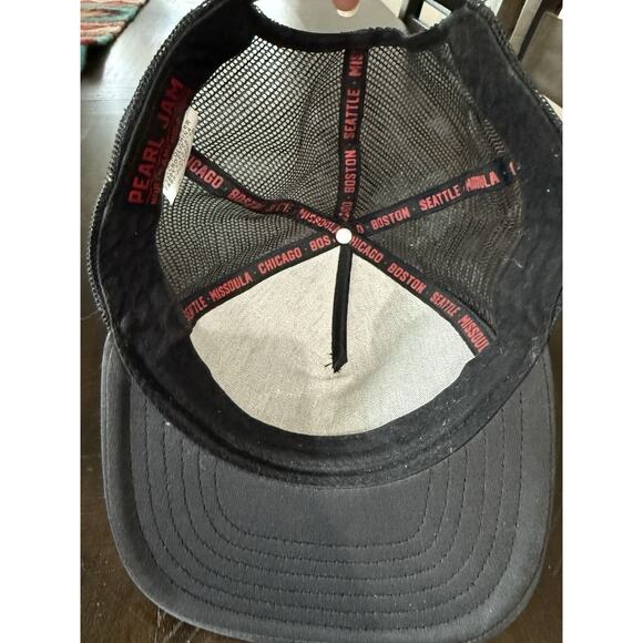 PEARL JAM 2018 Tour Dead Batter Men's Trucker Mesh Snapback Hat - Picture 5 of 8